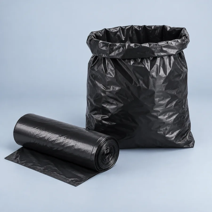 Saco do Lixo Preto 30 L 54 × 60 cm